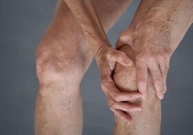 Self -assage of knees with airtrosis