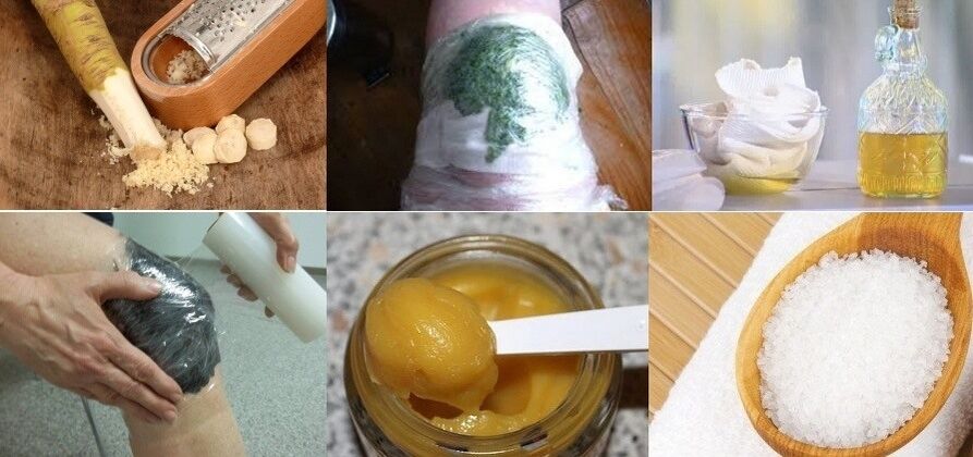folk remedies for arthritis of the knee joint